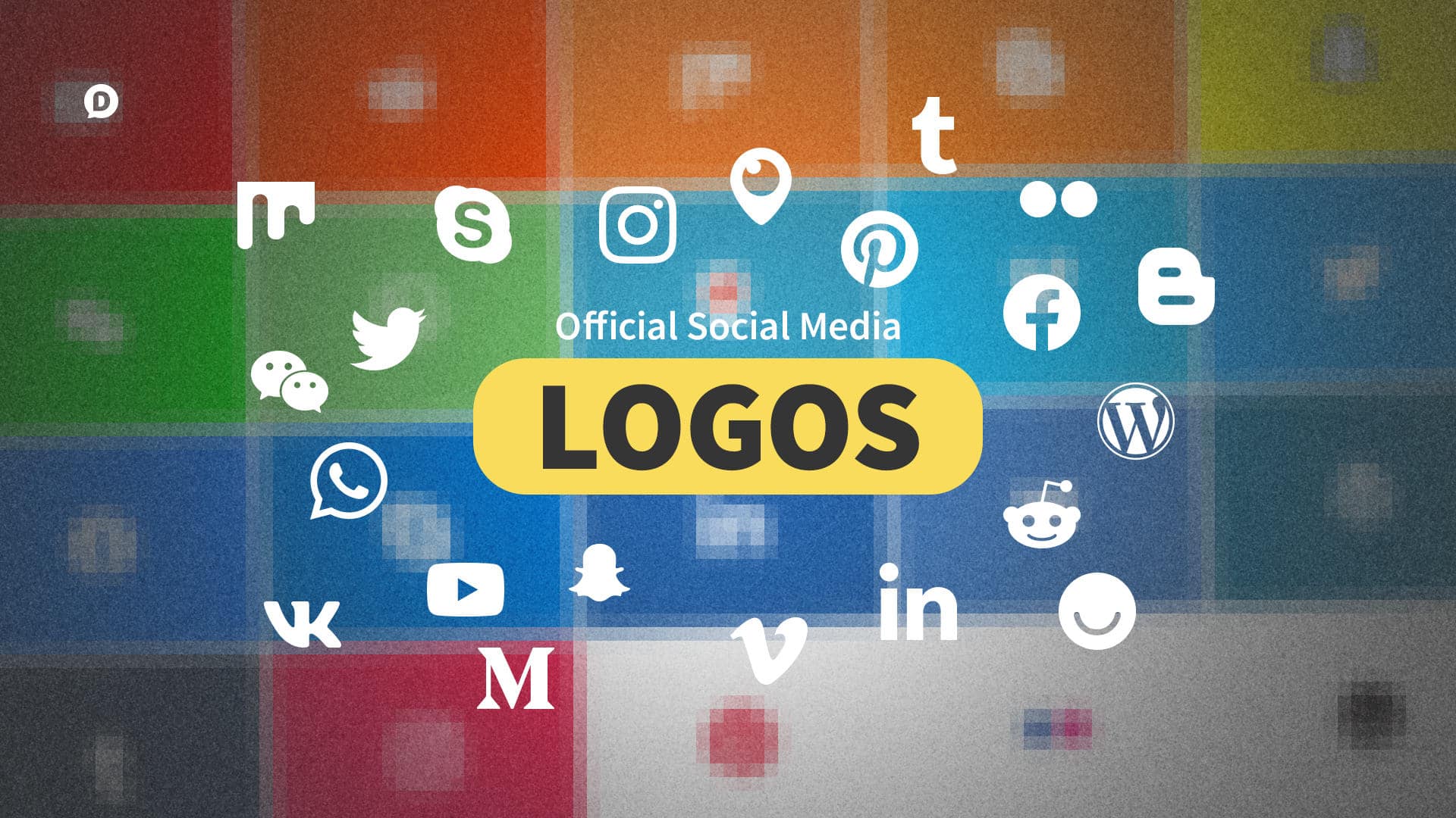 2022 Social Media Logos: 21 Most Popular Social Networks [Free Download]