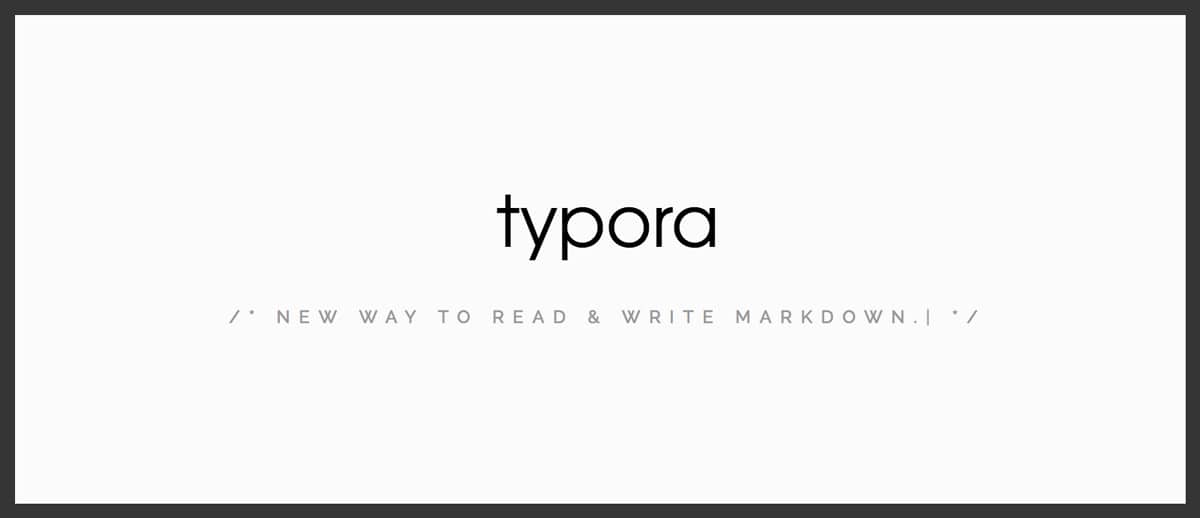 typora homepage screenshot