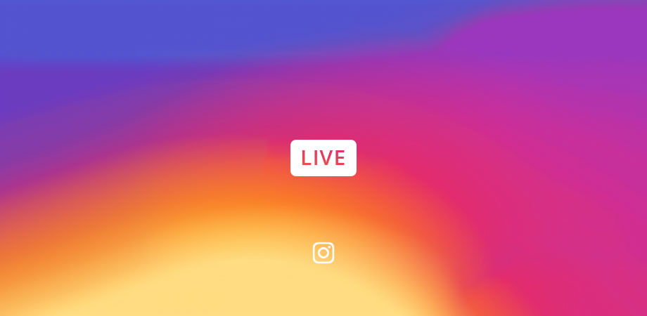 instagram live video logo